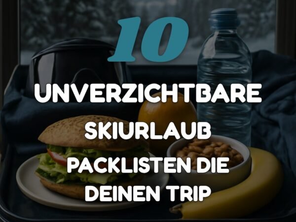 10 unverzichtbare Skiurlaub Packlisten die deinen Trip erleichtern