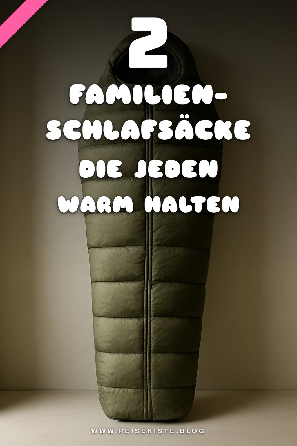 Schlafsäcke für Familien-Camping