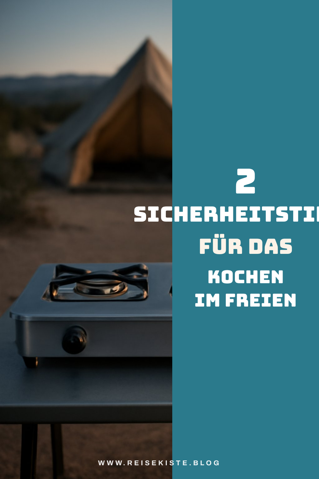 Tipps für sicheres Kochen im Freien