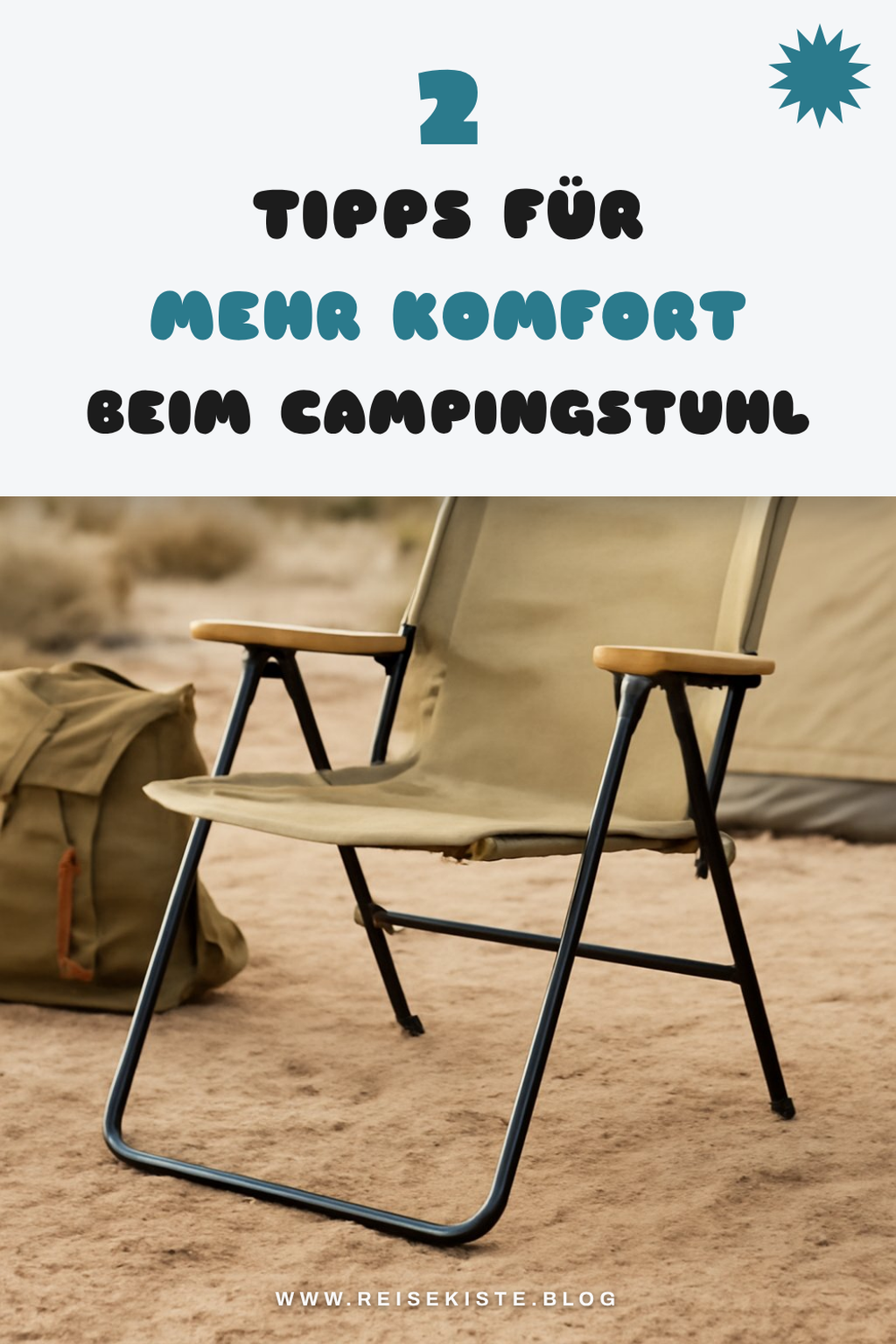 Komfort und Ergonomie im Campingstuhl