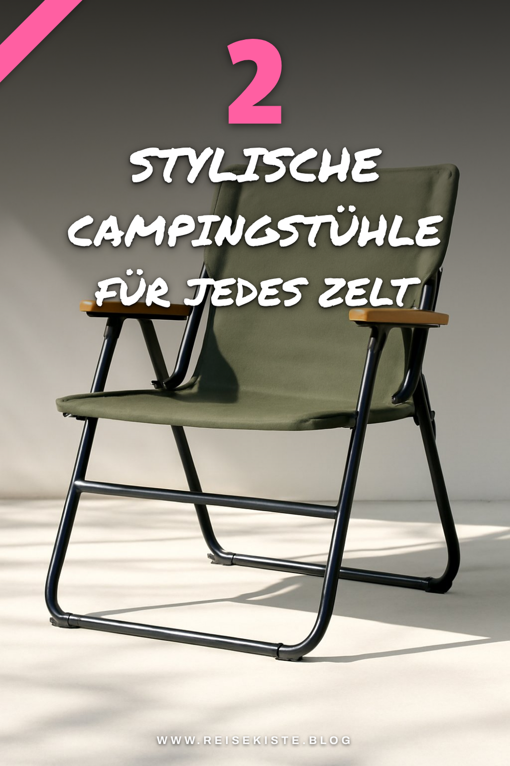 Stylische Campingstühle für die perfekte Optik
