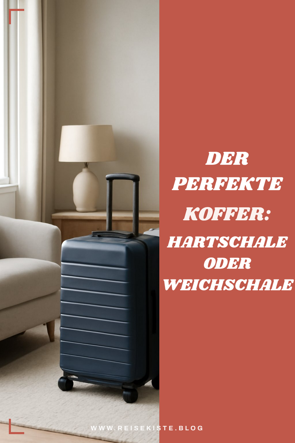 Der perfekte Koffer: Hartschale oder Weichschale im Vergleich