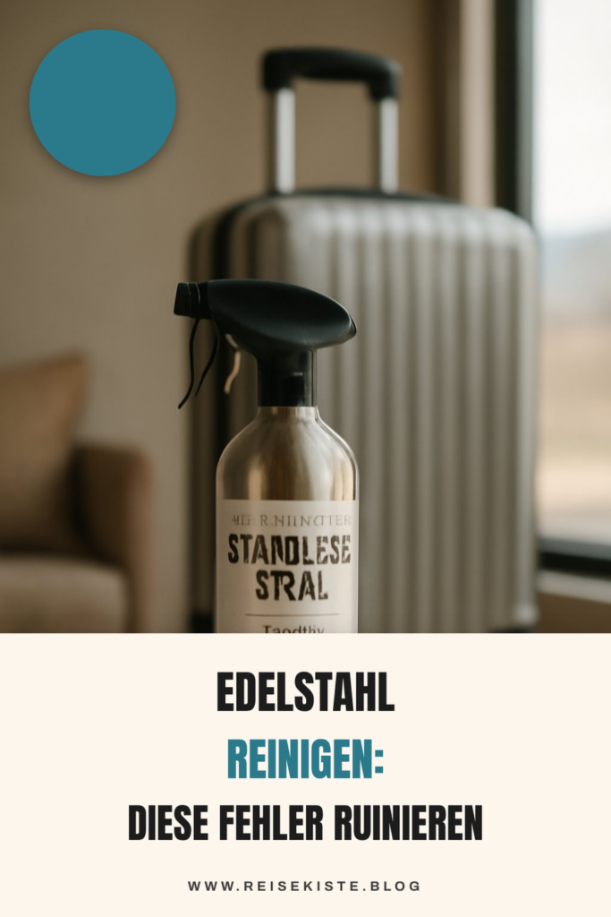 Edelstahl reinigen: Diese Fehler ruinieren die Oberfläche