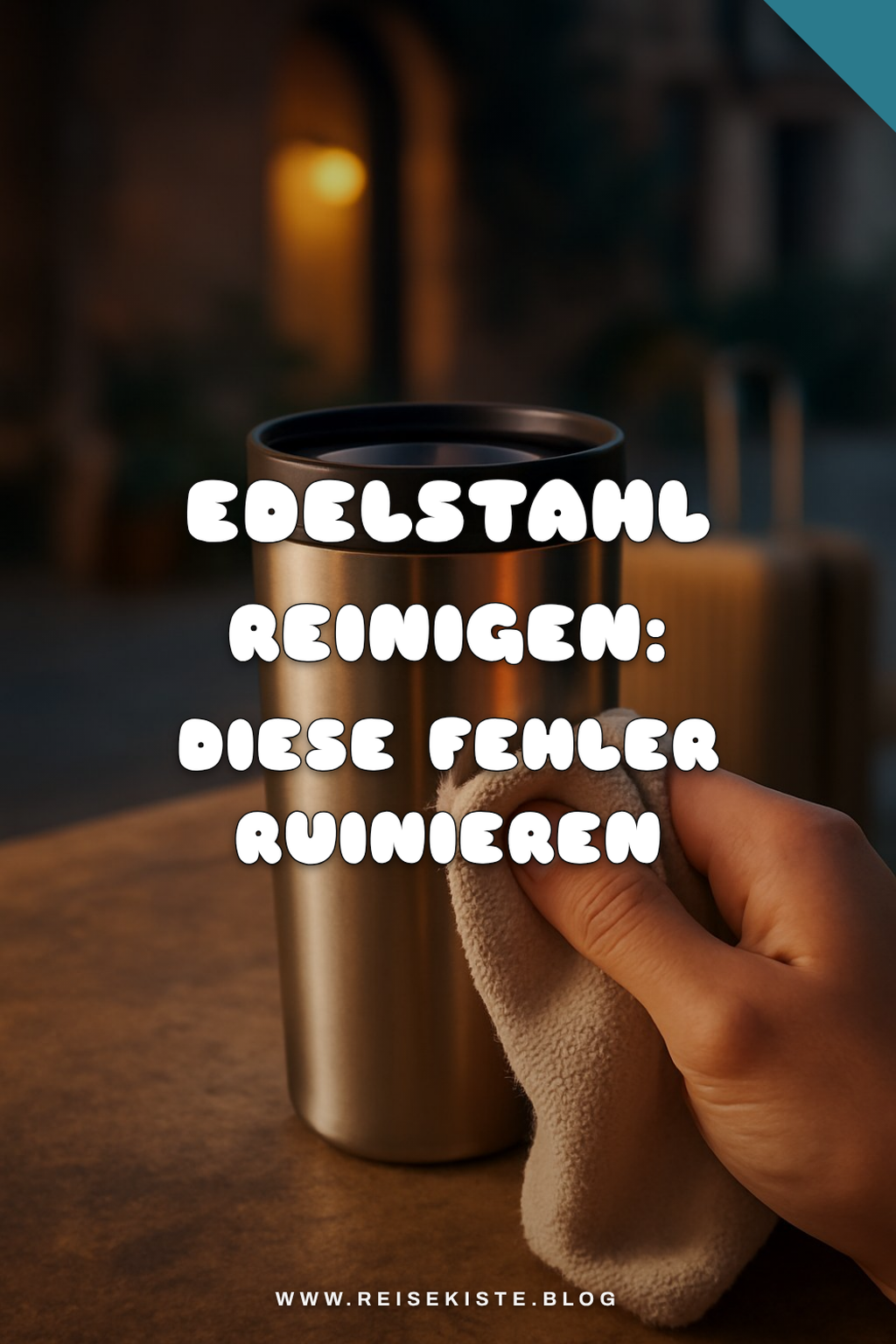 Edelstahl reinigen: Diese Fehler ruinieren die Oberfläche — Problem-Szenario