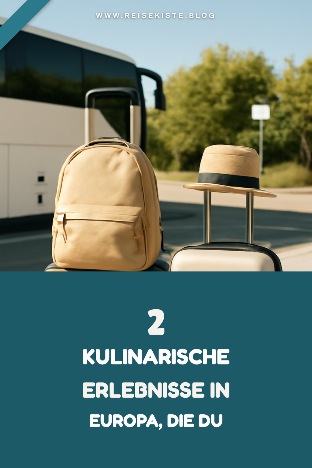 Essen und Trinken auf deiner Reise entdecken