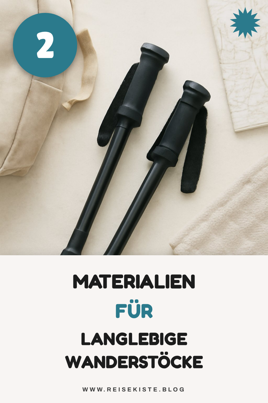 Die besten Materialien für Wanderstöcke