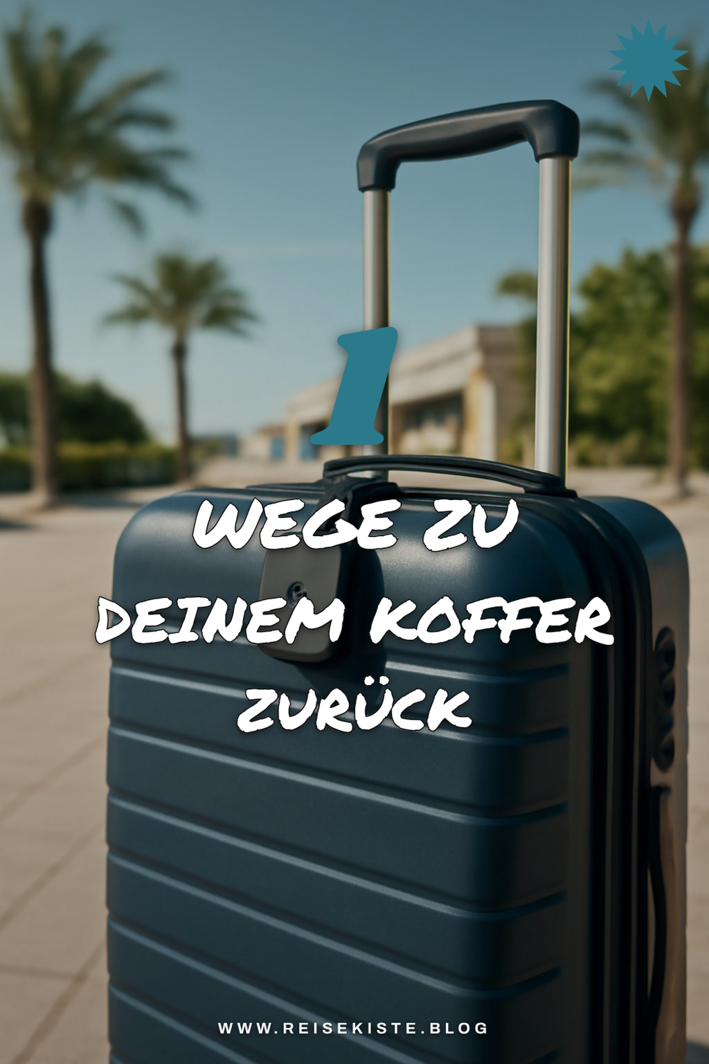 So findest du deinen Koffer in 6 Schritten wieder