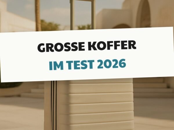 Große Koffer im Test 2026: Die 6 besten XXL-Modelle