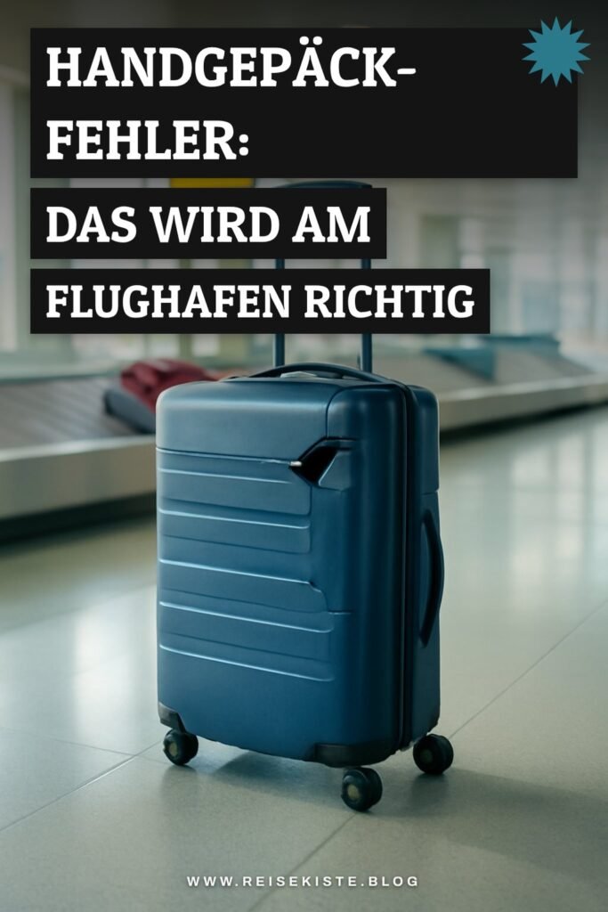 Handgepäck-Fehler: Das wird am Flughafen richtig teuer