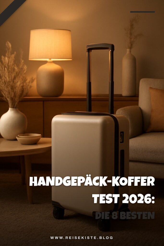 Handgepäck-Koffer Test 2026: Die 8 besten für jede Airline