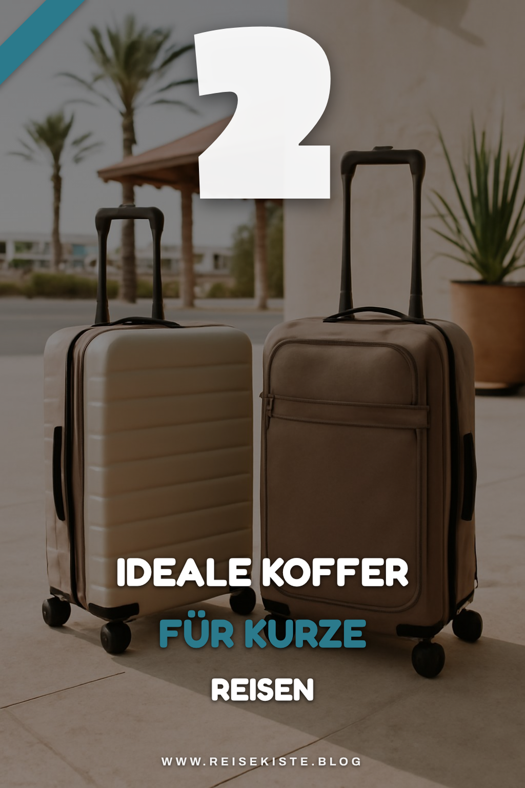 Koffer für Wochenendausflüge