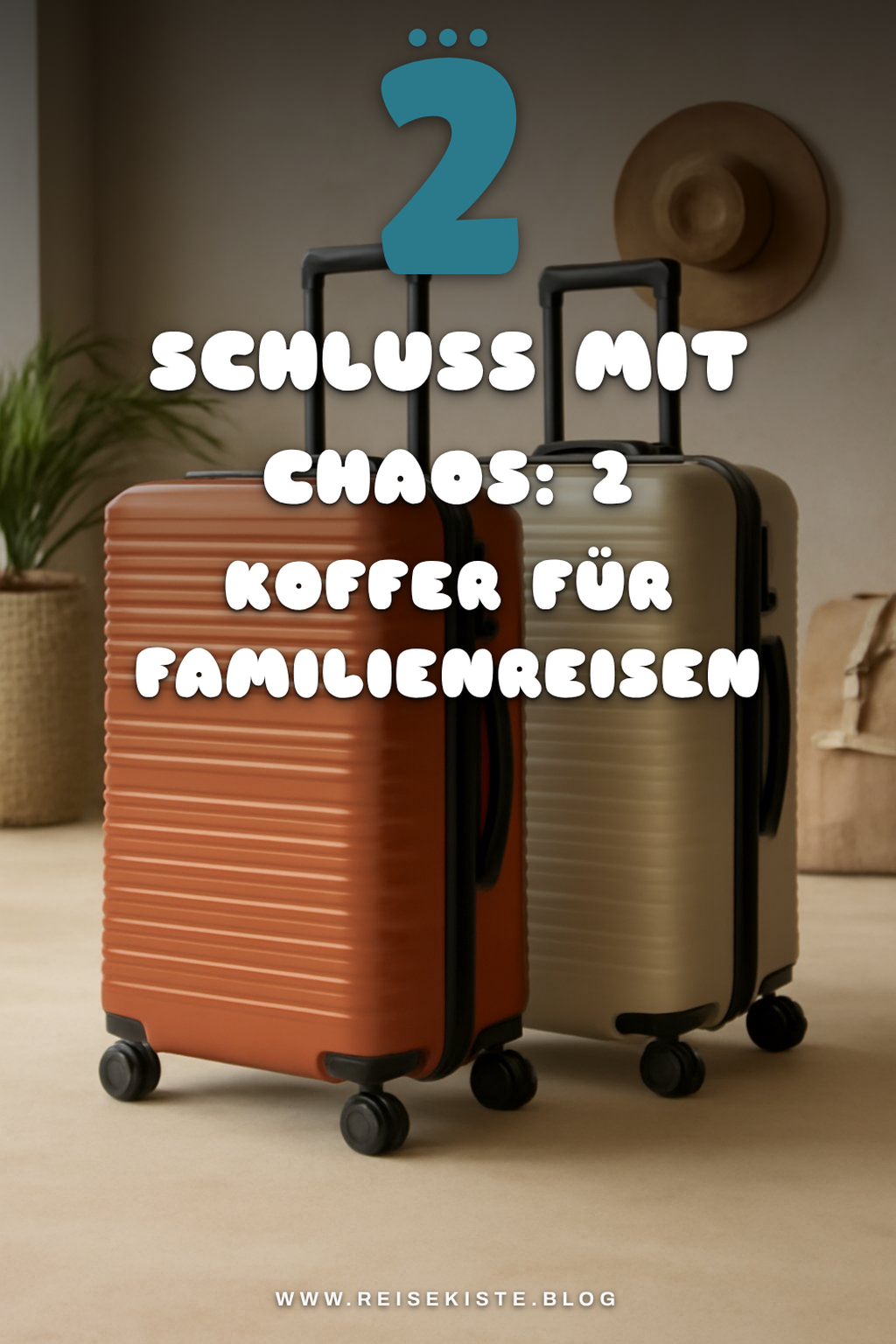 Koffer für Familienreisen: Praktisch und geräumig