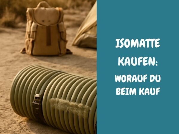 Isomatte kaufen: Worauf du beim Kauf achten musst