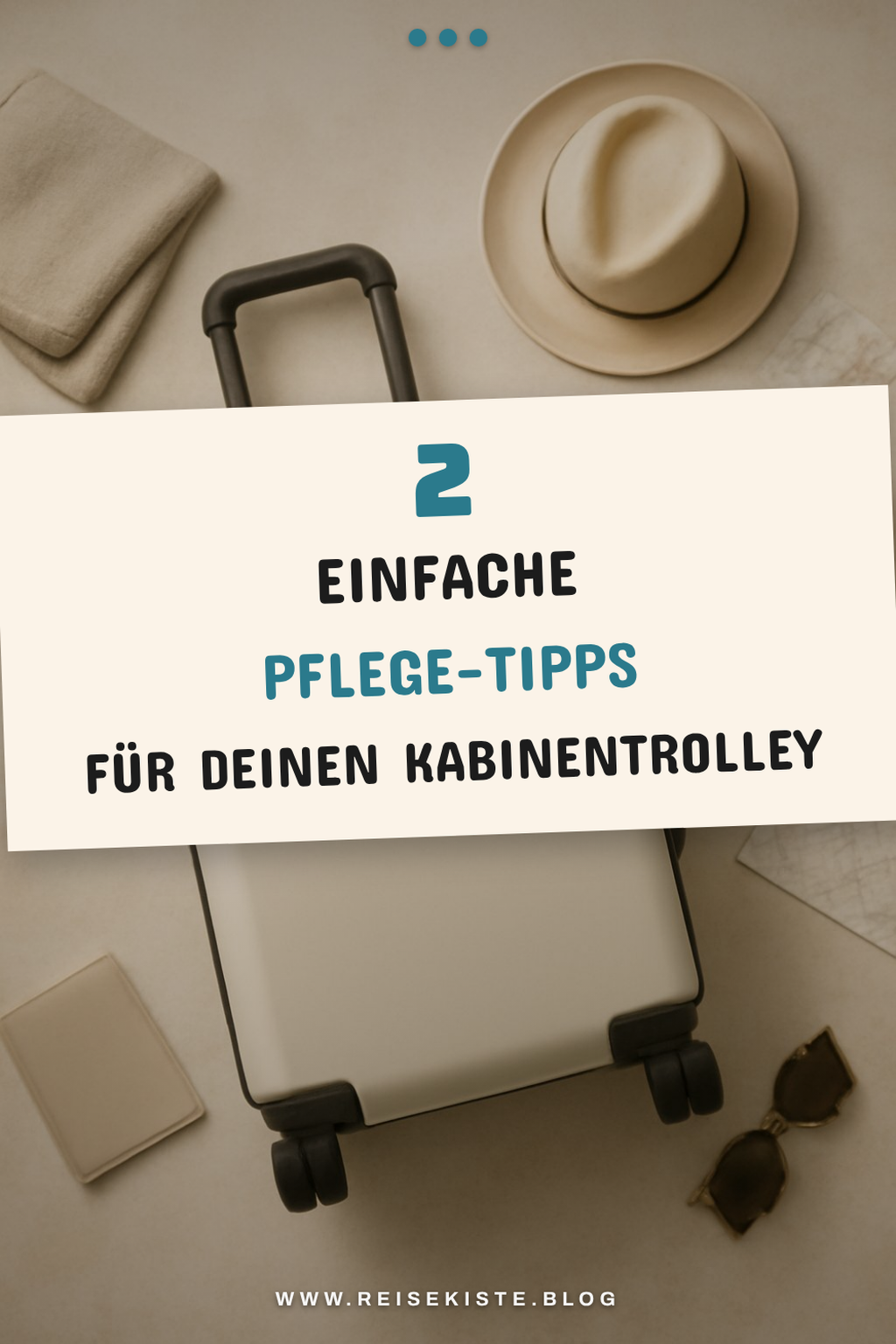 Tipps zur Pflege deines Kabinentrolleys