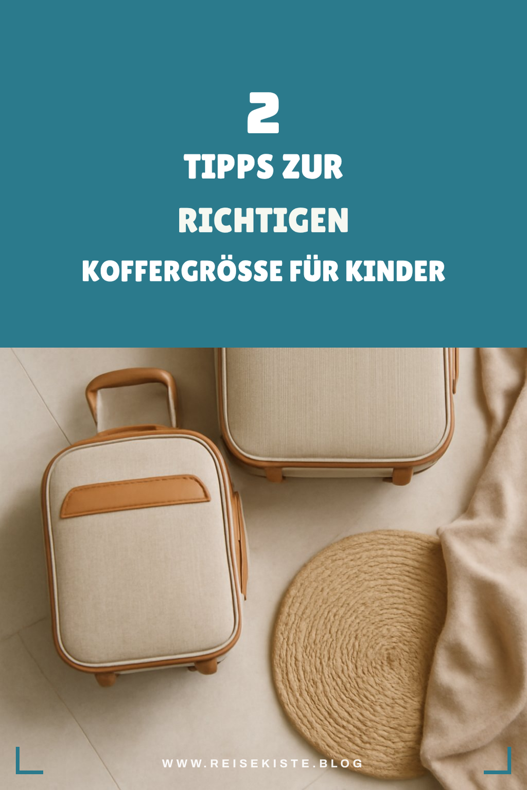 Die richtige Größe für Kinderkoffer wählen