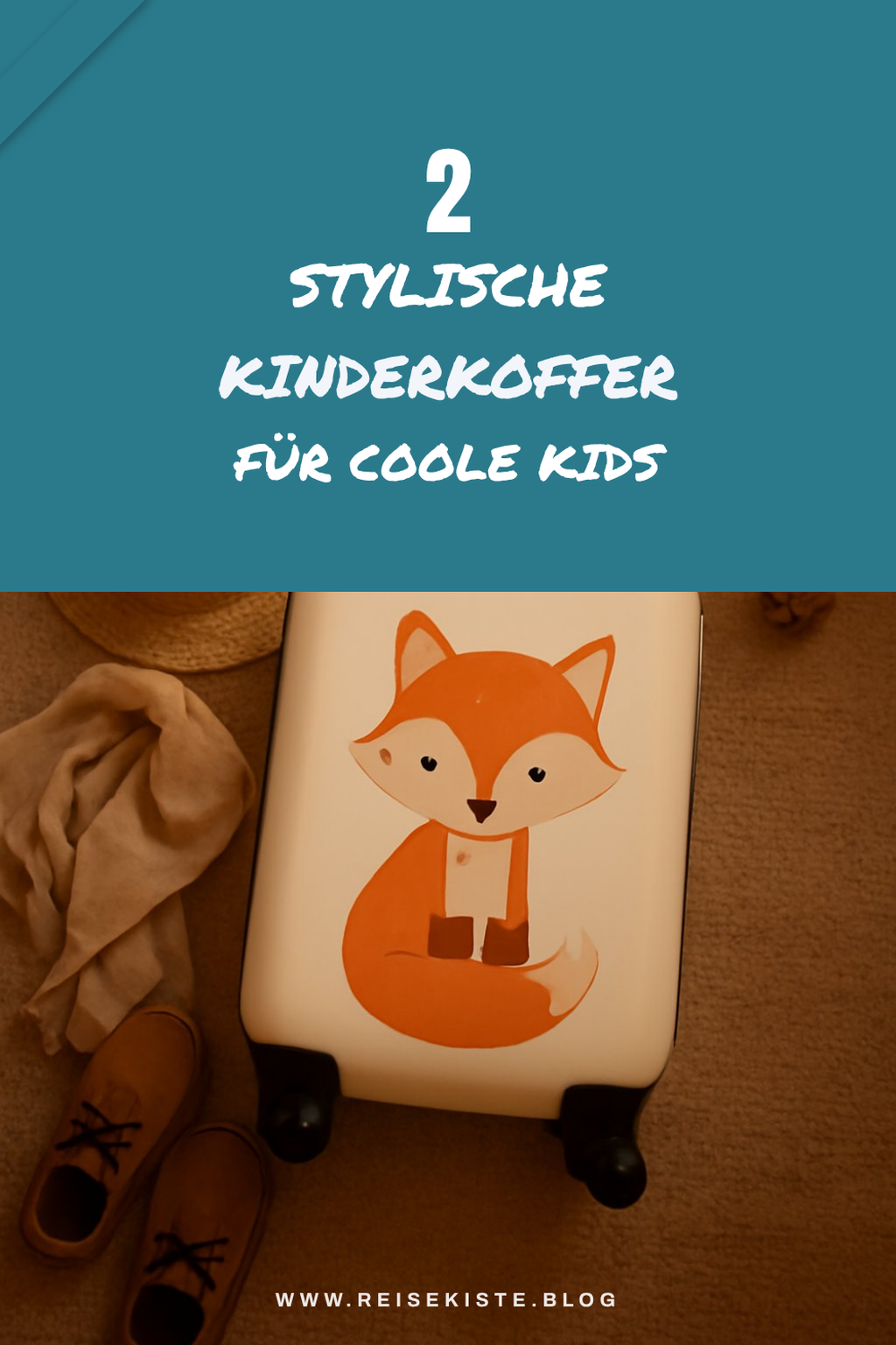 Stylische Kinderkoffer für modebewusste Kids