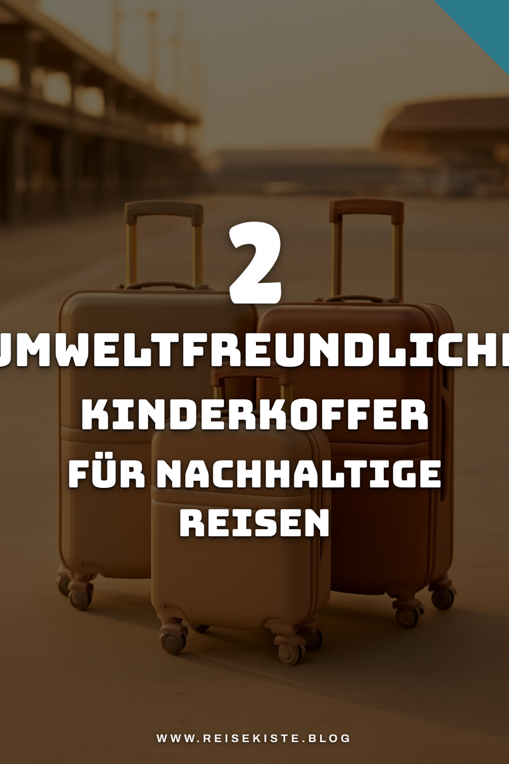 Umweltfreundliche Kinderkoffer für nachhaltige Reisen