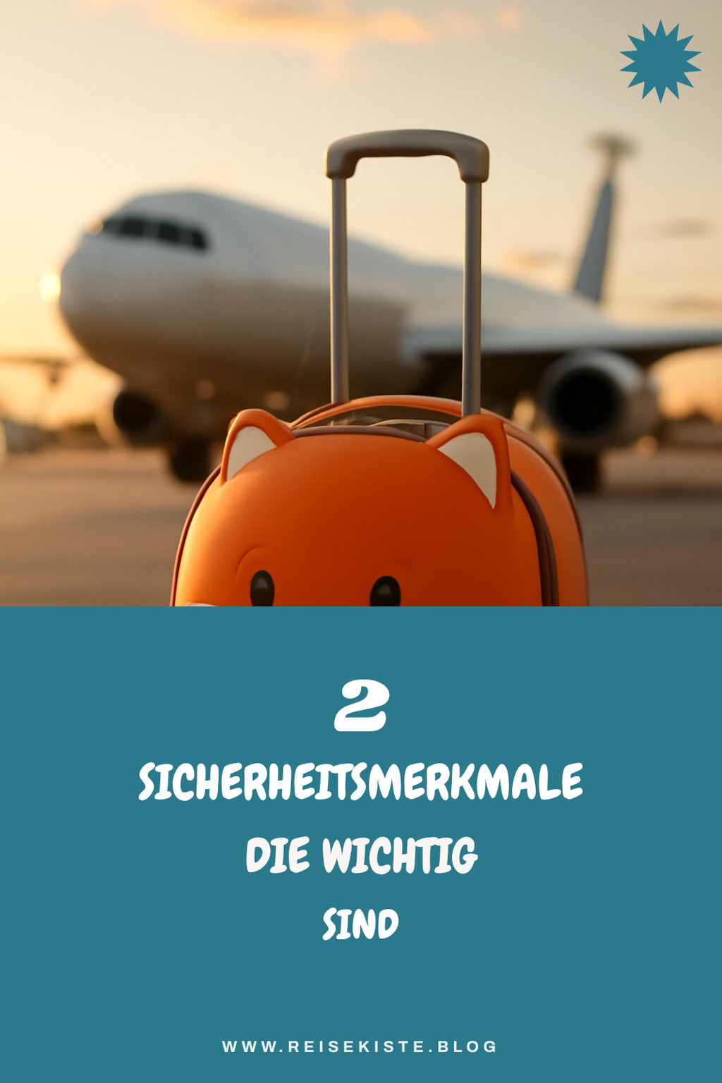 Sicherheitsmerkmale für Kinderkoffer