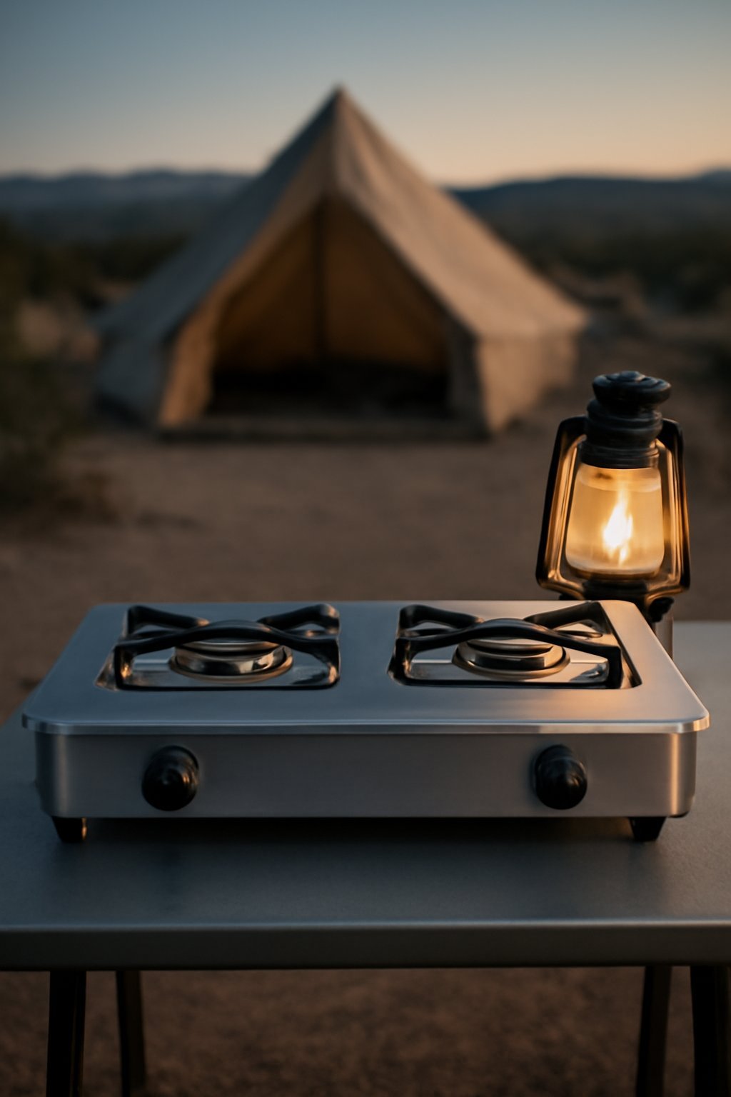 Campingkocher 2 flammig Gas