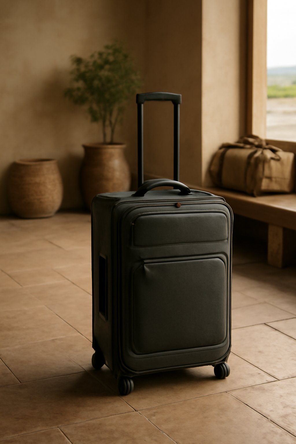 Reisetasche mit Rollen 65 Liter