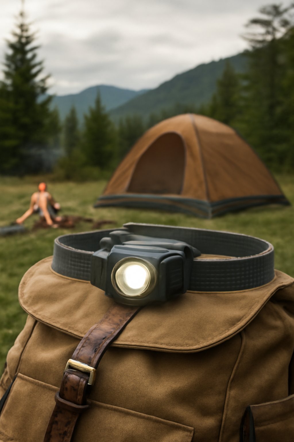 LED Stirnlampe mit Dimmer