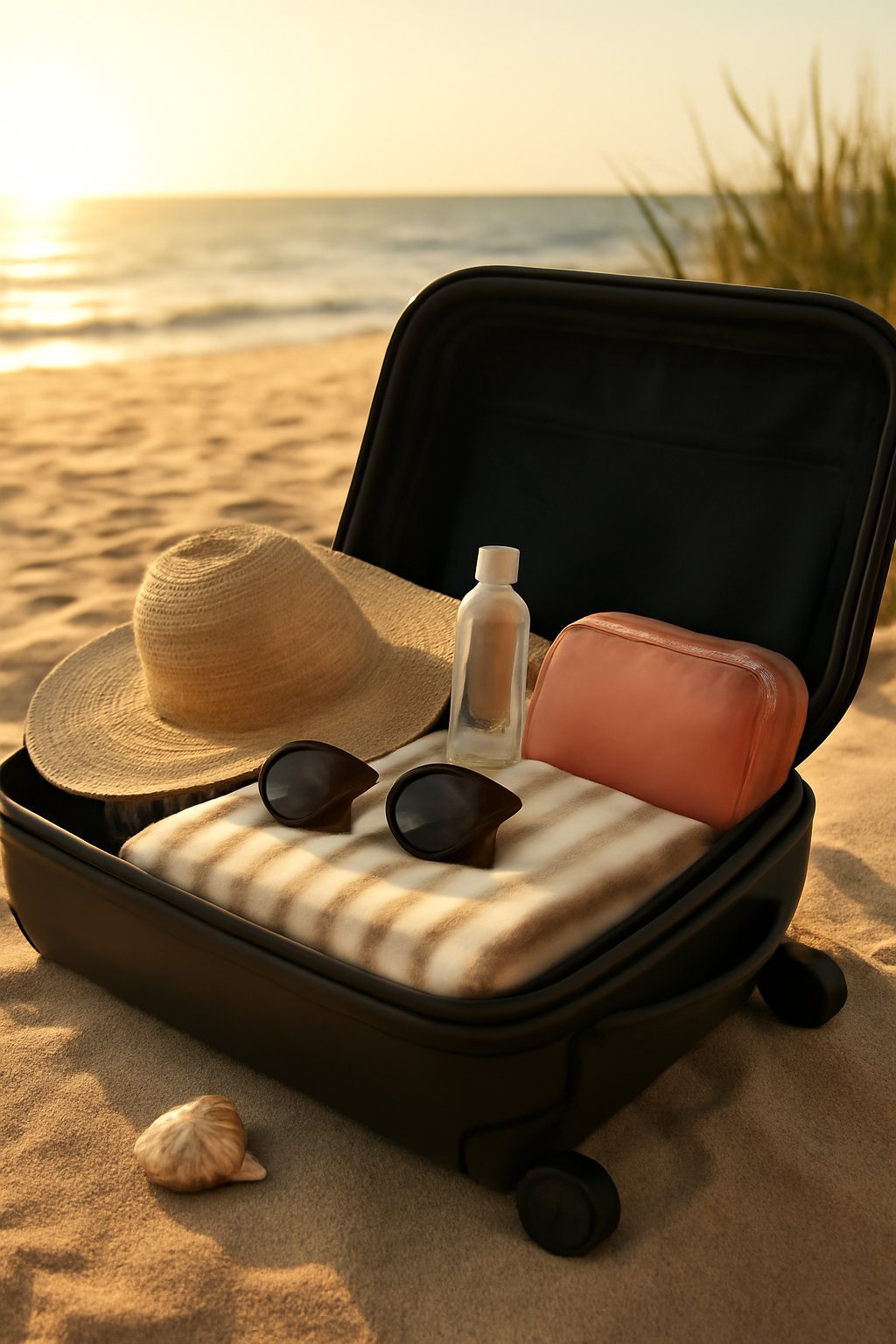Wasserfeste Strandtasche groß