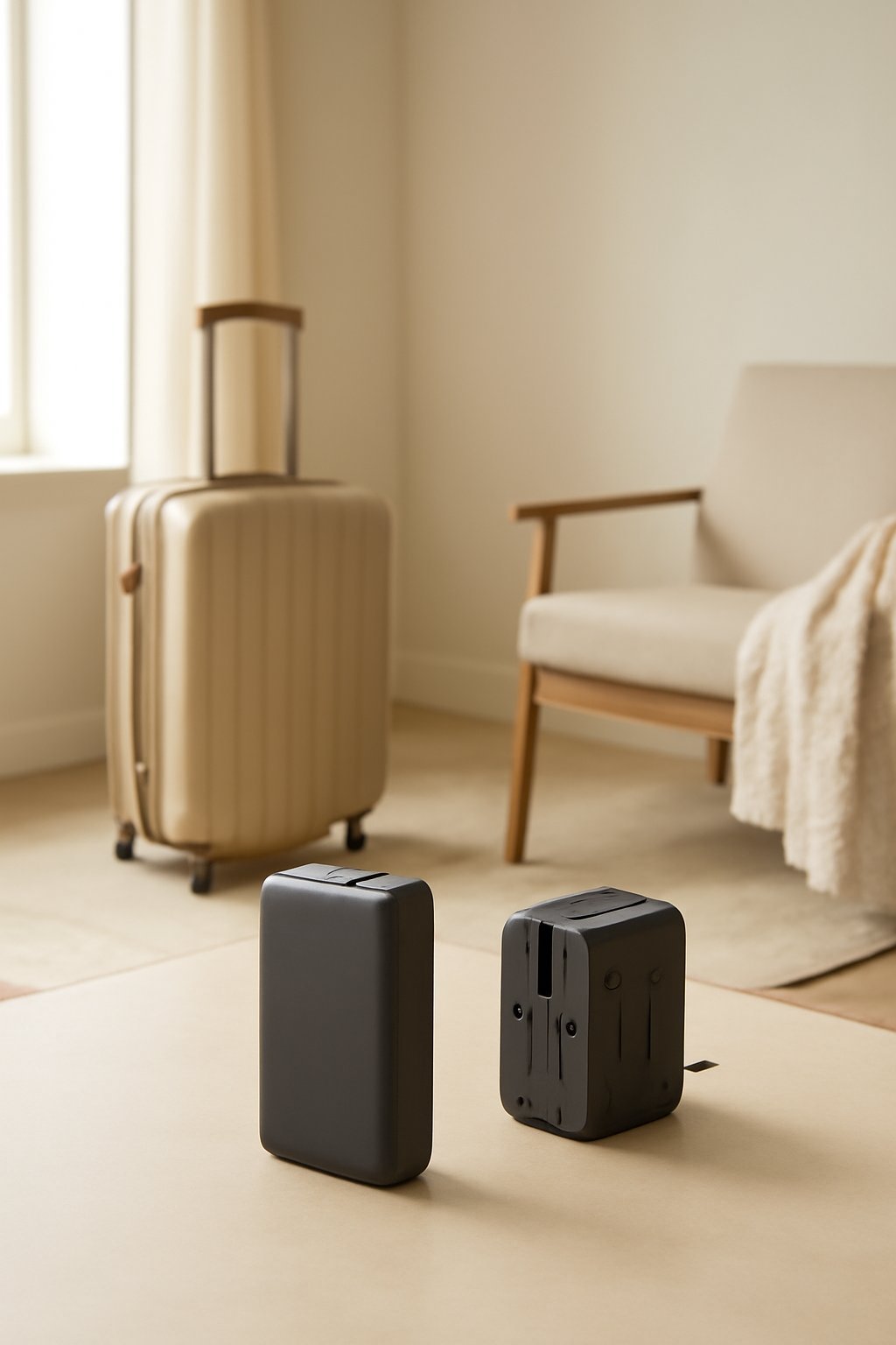 Smart Koffer mit Ladefunktion