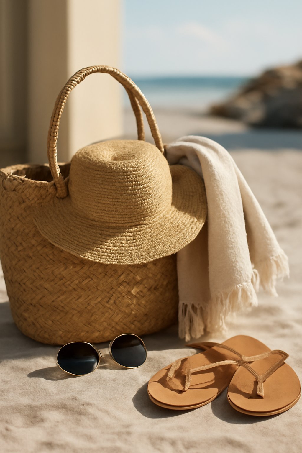 Bequeme klappbare Strandliege