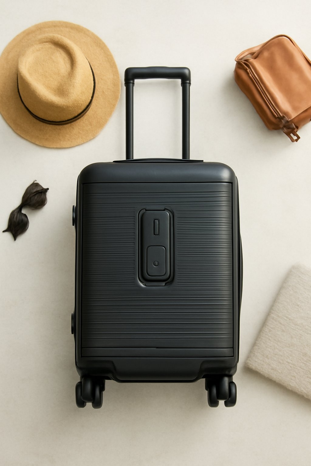 Reisekoffer mit USB Anschluss