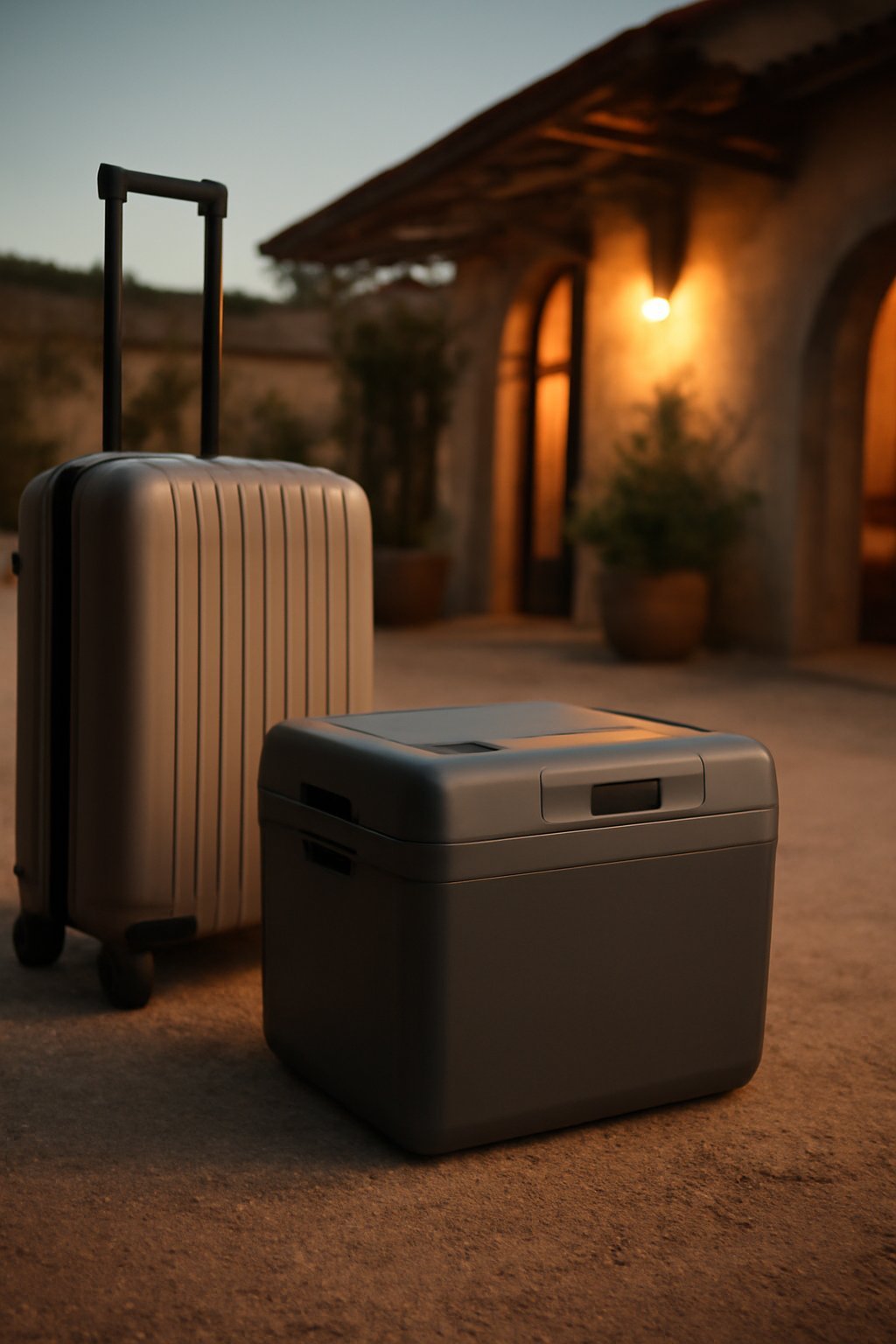 Tragbare Kühlbox für Strand
