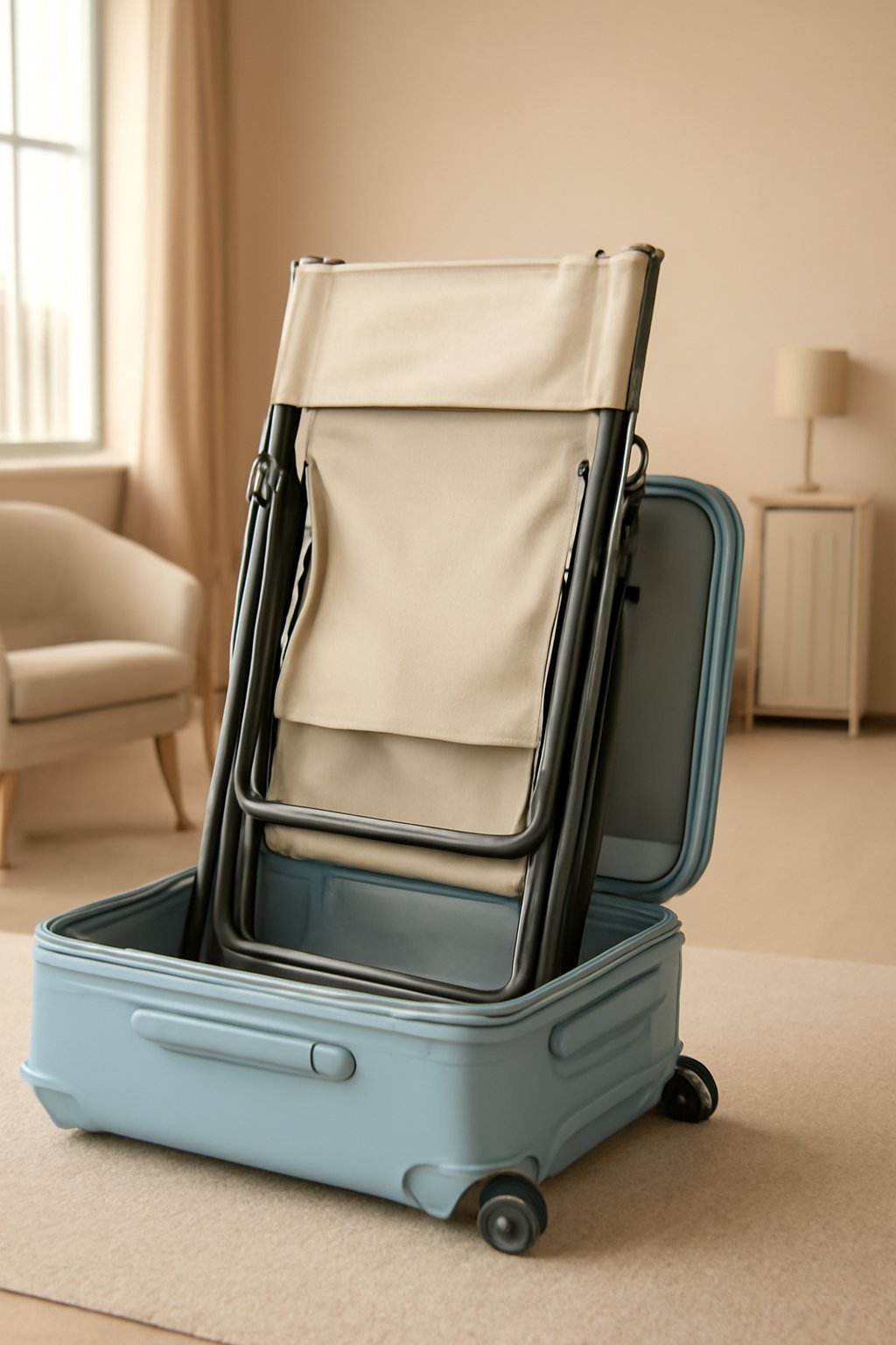 Campingstuhl klappbar mit Tasche
