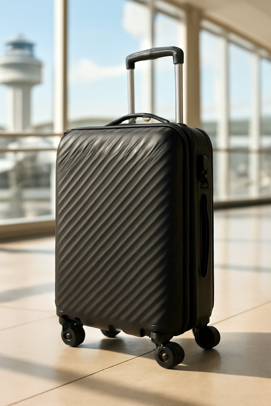 Koffer mit Laptopfach 55cm