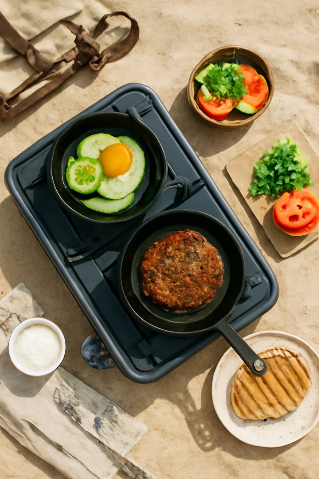 Camping Kochbuch für einfache Rezepte