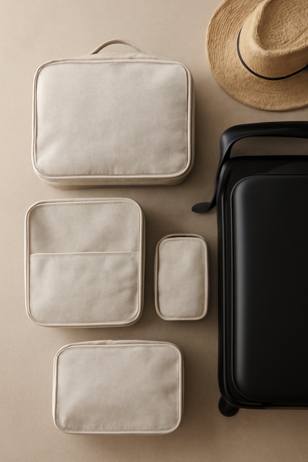 Packwürfel Set mit Taschen