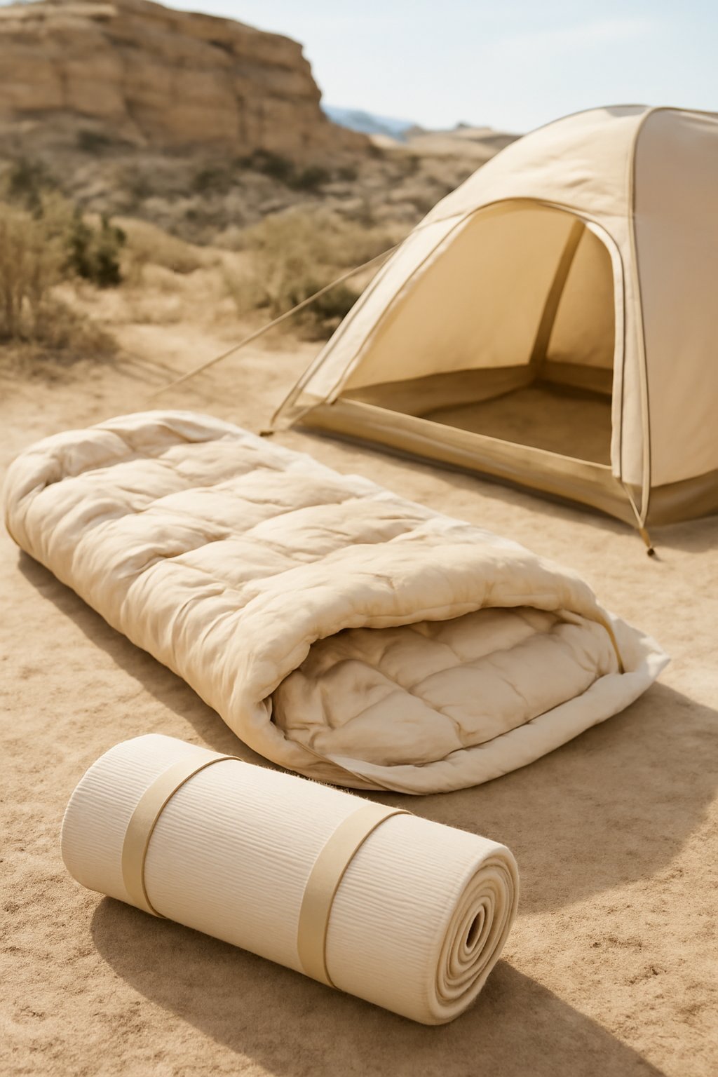 Aufblasbare Isomatte für Camping