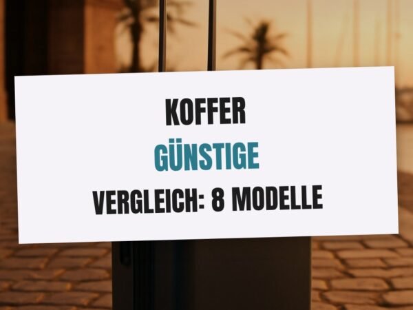 Koffer Günstige Vergleich: 8 Modelle im Check