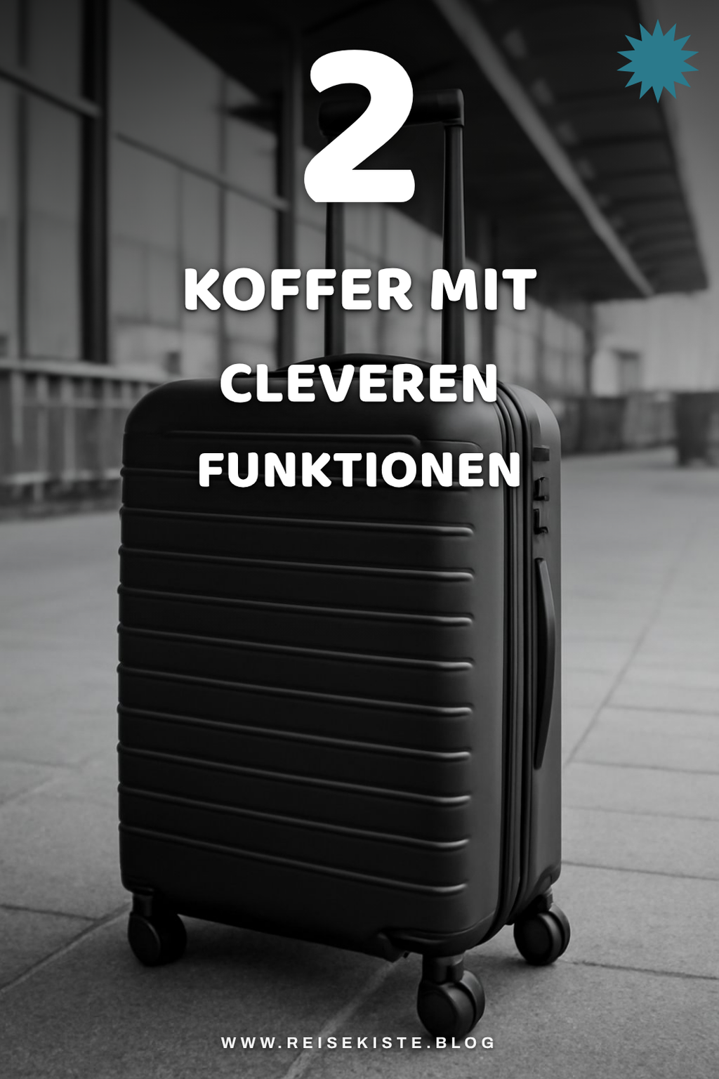 Koffer mit besonderen Features für Reisende