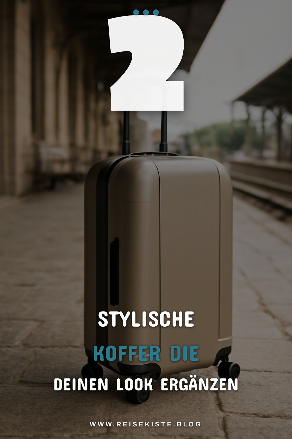 Stylische Koffer für modebewusste Reisende
