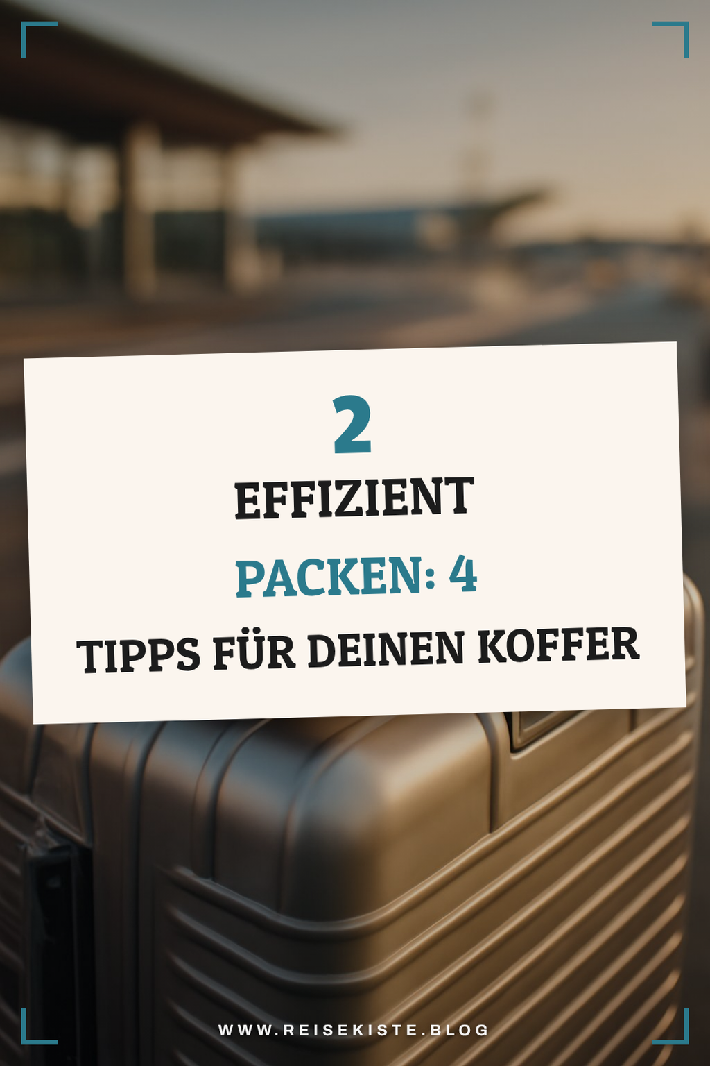 So packst du deinen Koffer effizient mit diesen Tipps