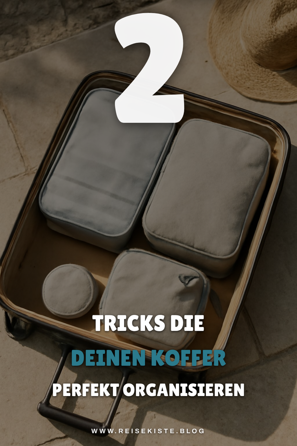 Diese 2 Tricks für die perfekte Kofferorganisation