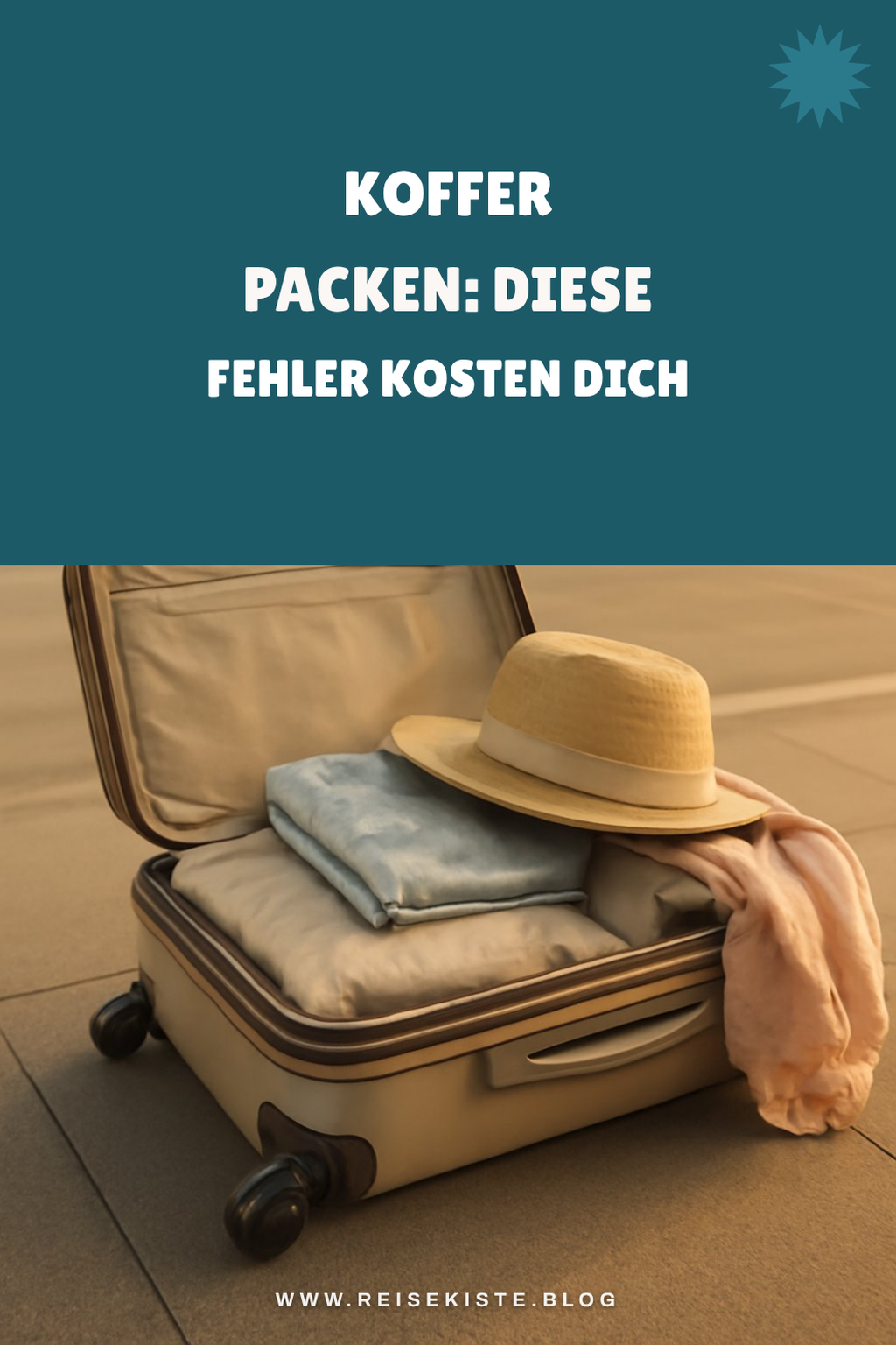 Koffer packen: Diese Fehler kosten dich Platz und Nerven — Problem-Szenario