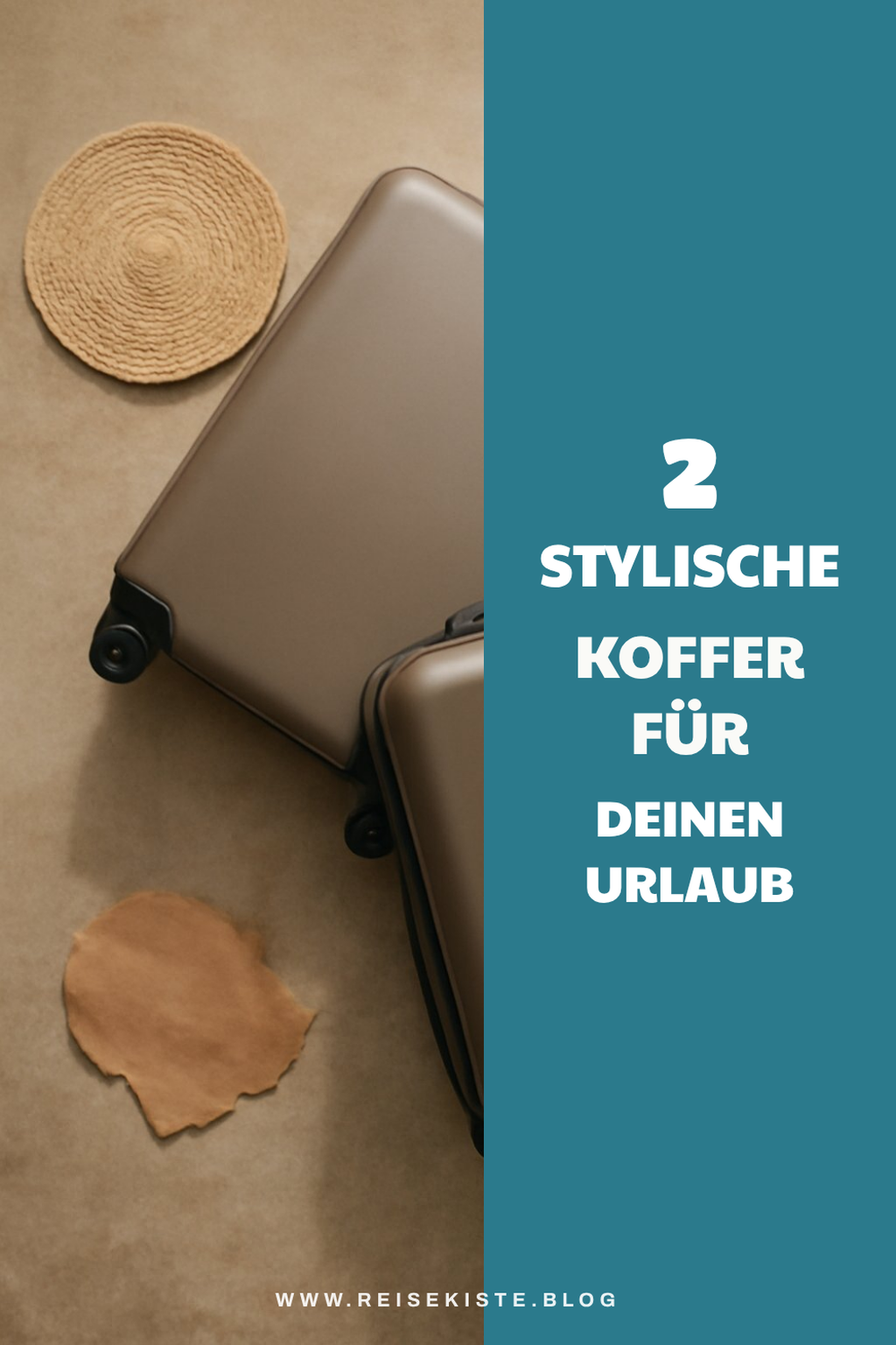 Stylische Koffer für modebewusste Reisende