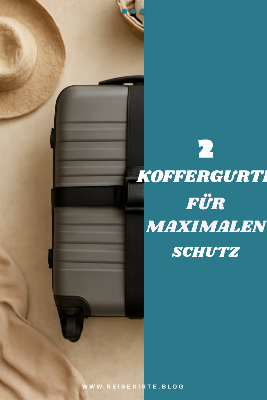 Koffergurt für zusätzlichen Schutz