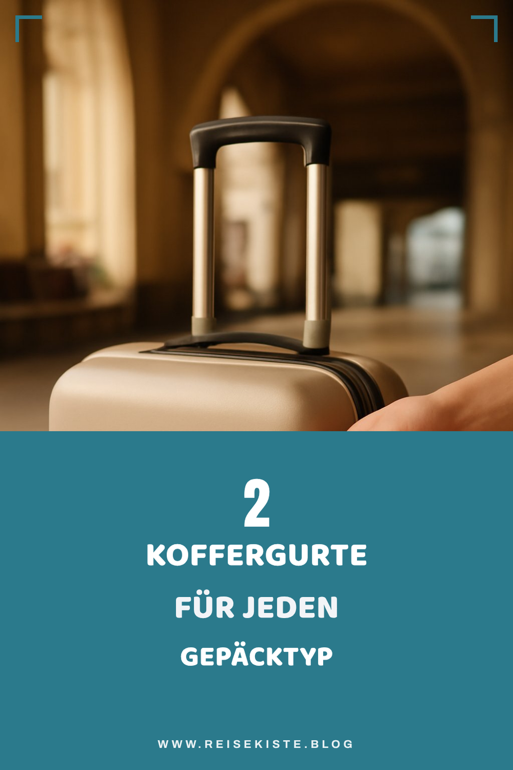 Koffergurt für verschiedene Gepäckarten
