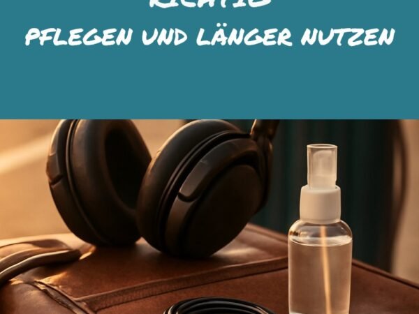 Kopfhörer richtig pflegen und länger nutzen: Top-Tipps