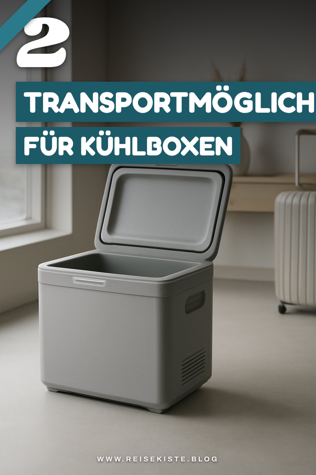 Transportmöglichkeiten für Kühlboxen