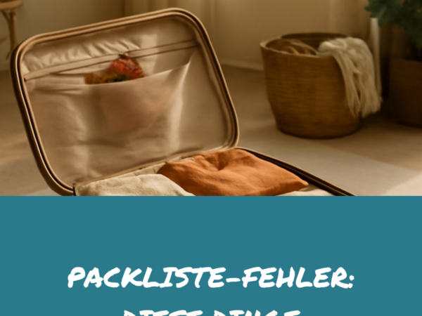 Packliste-Fehler: Diese Dinge vergisst fast jeder