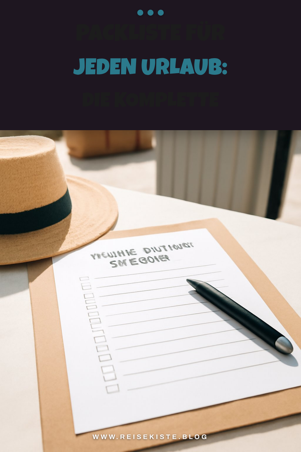 Packliste für jeden Urlaub: Die komplette Checkliste