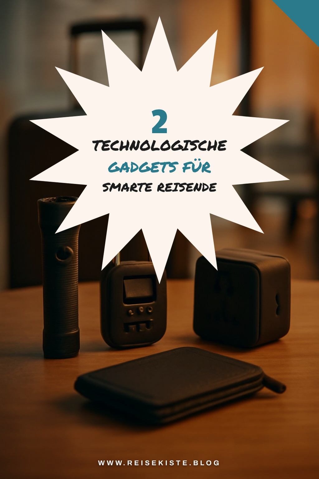 Technologische Gadgets für Reisende