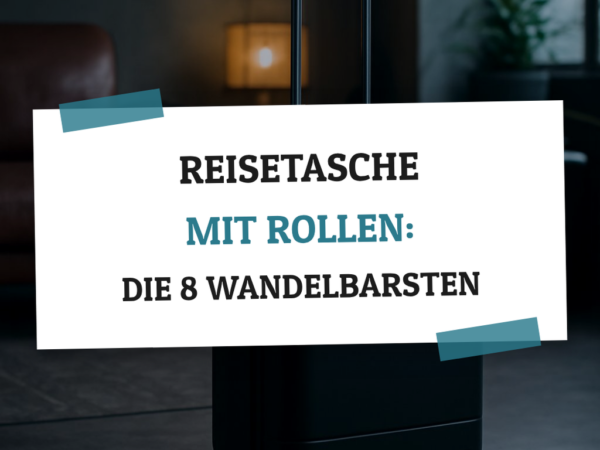 Reisetasche mit Rollen: Die 8 wandelbarsten Modelle im Test